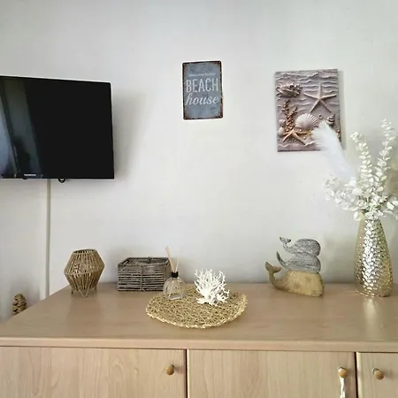 شقة Cozy 2-room Beachfront Sognu Di Mare Casa Serenita *
